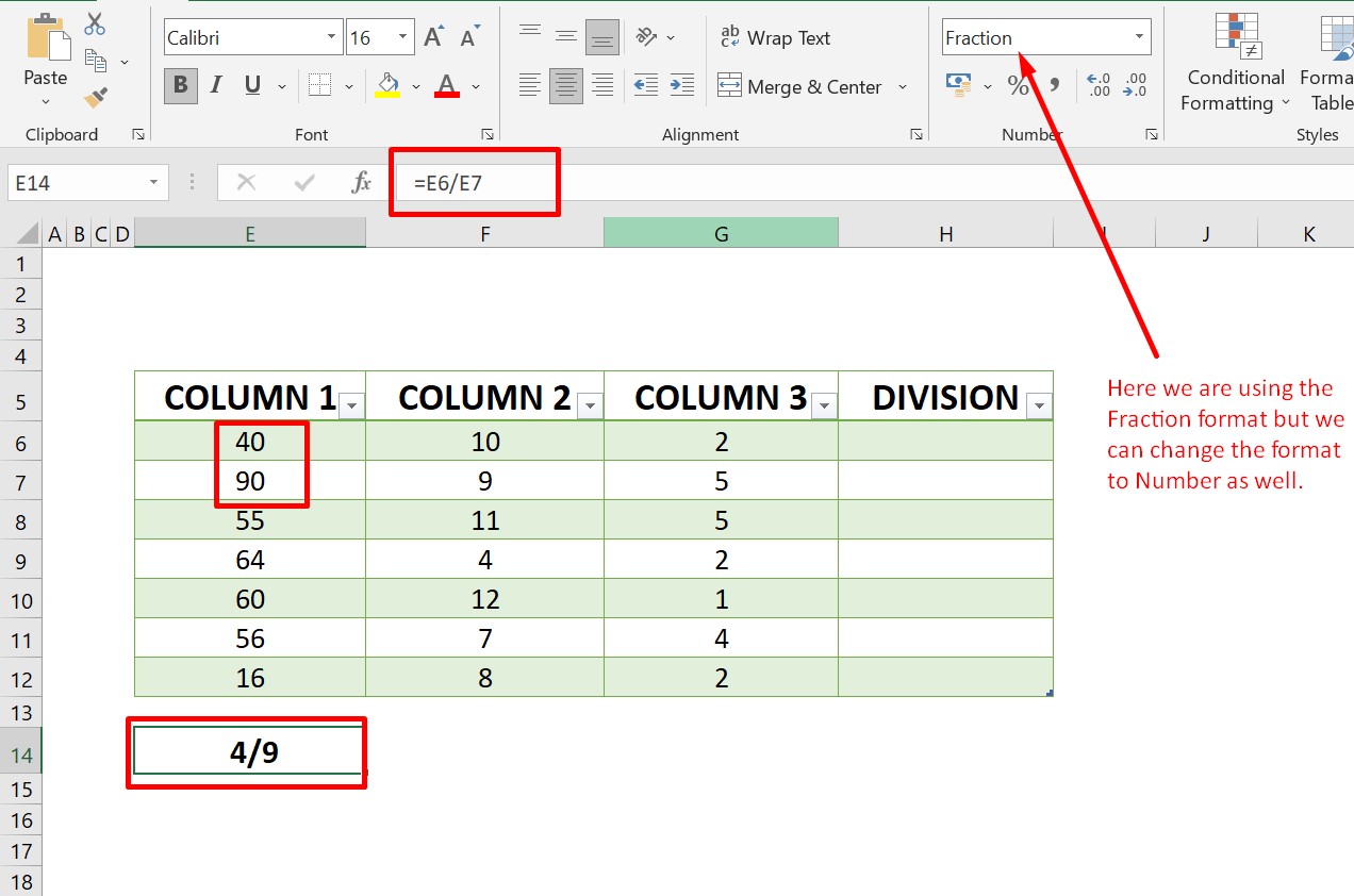 how-to-use-the-division-formula-in-excel