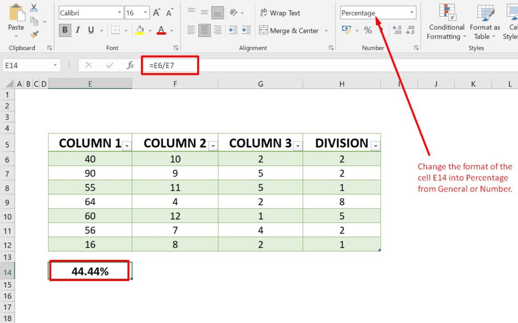 divide in excel img4