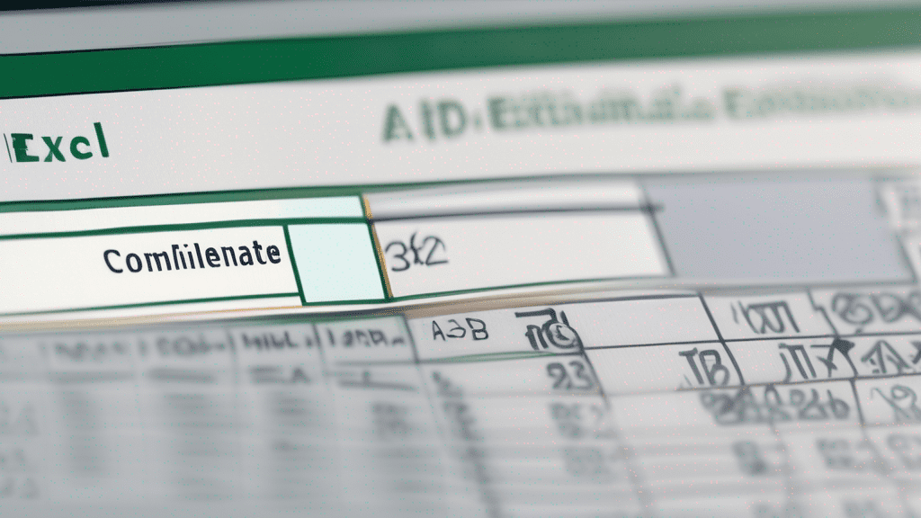How to Concatenate in Excel?