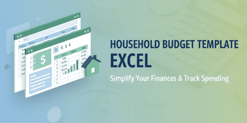 How to Create a Household Budget Template in Excel- Step-by-Step