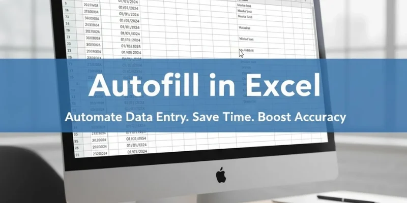 How to Autofill in Excel: Speed Up Data Entry with Smart Techniques