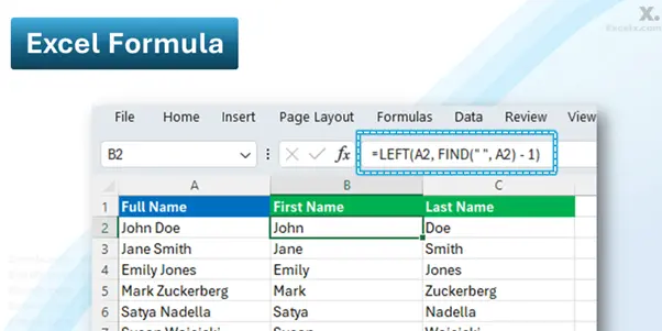 Combining First and Last Name in Excel Easily